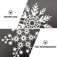 thumbnail image 2 of SHISUYAN 1 Ensemble 3 Pcs Découpes Flocon de Neige Métal Acier Carbone Découpes (Argent), 2 of 8