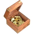 thumbnail image 2 of Sextant, 4" with Wooden Case, 2 of 2