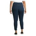 thumbnail image 6 of No Boundaries Juniors' Plus Size Classic Skinny Jeans, 2-Pack, 6 of 11
