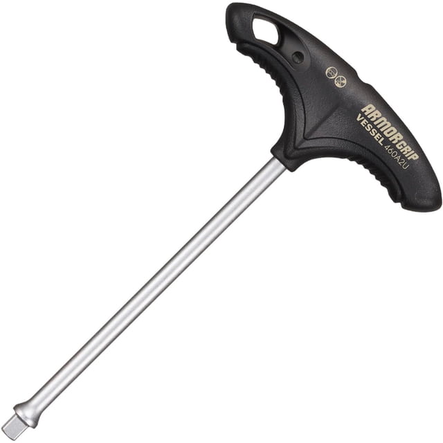 Destornillador Wrench VESSEL Armor Grip con mango en T de 1/4 pulgadas