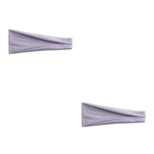 Naiovety Bandas elásticas para el cabello para peinados chic sin esfuerzo Alta elasticidad Absorción del sudor 10púrpura claro 1 10 morado claro 1 2Conjunto