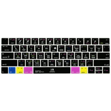 Logic Pro X Hot Shortcut key Keyboard Cover Skin For iMac ,Macbook Pro Air13
