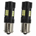 thumbnail image 1 of 1156 BA15S LED Car Light 21SMD White, 2PCS, Brake Light Replacement, 1 of 5