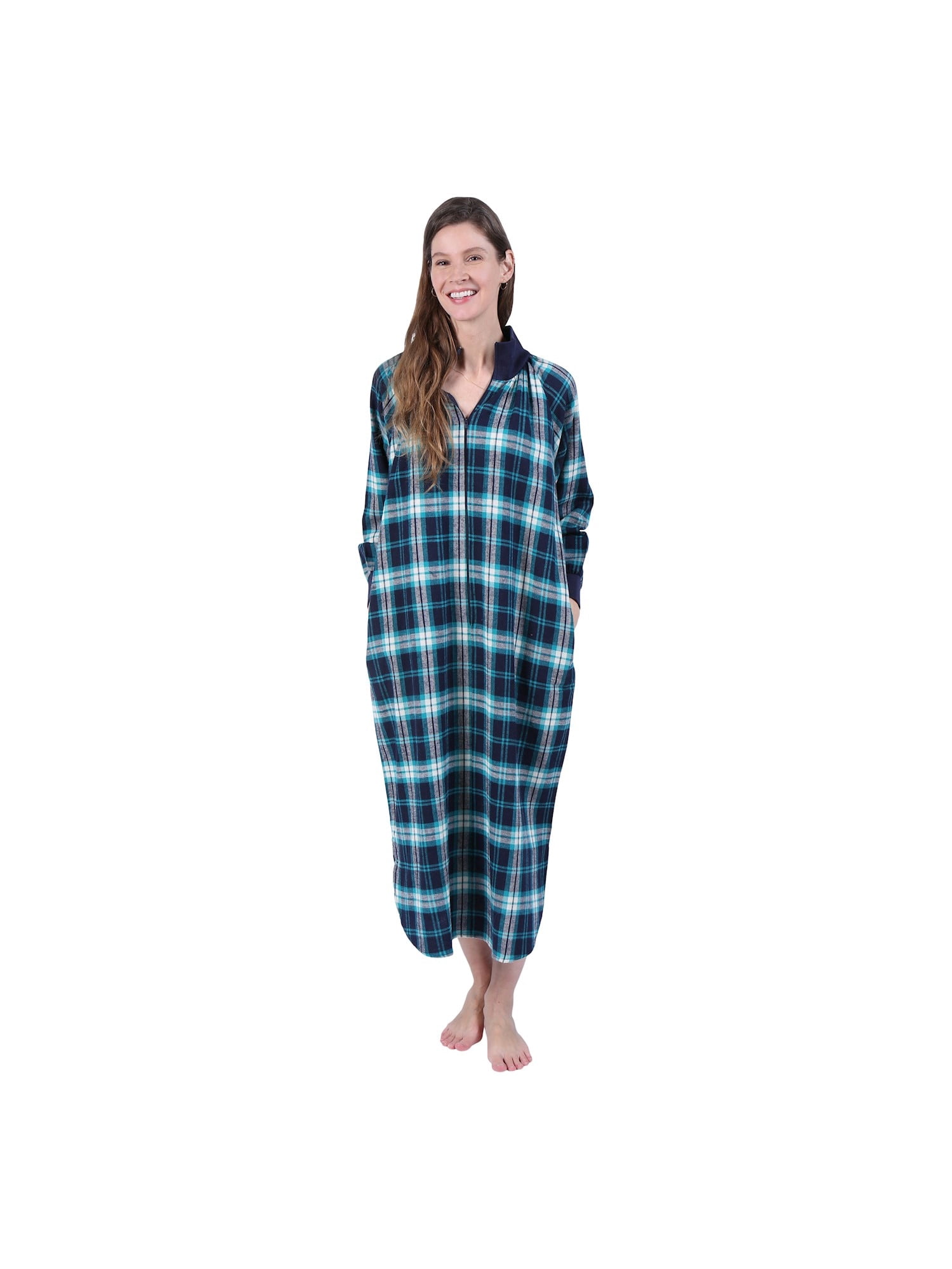 Long Plaid Night G 