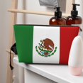 thumbnail image 7 of Mexico Flag Purse Organizer Handbags Totes Leather Zipper Printing Bag For Women Travel Toiletry Bag, 7 of 7