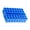 Blue-1pc, variant on 32 Holes Shank Bit Holder for Screwdriver Drill Storage, PVC Soft Rubber Tray 6.35mm Accessories