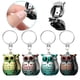 thumbnail image 1 of Owl Keychain Nail Clipper, German Professional Mini Nail Clipper, 1 of 5