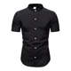 thumbnail image 3 of Camisa Cuello Mao Manga Corta Hombre Vestir Caballero, 3 of 8