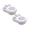 White, variant on Pet Grooming Brush with Shampoo Dispenser, Self Cleaning Dog Brush for Shedding, Soft Silicone Bath Brush for Dogs Cats, Non- Handle Pet Washing Tool for Home Bathing, 4.13", Yellow