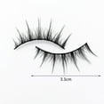 thumbnail image 7 of 5 Pairs False Eyelashes Lightweight DIY Cosplay Handmade Gorgeous Fake Eye Lashes Faux Makeup Eyelash for Travel Party Office, 7 of 7