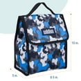 thumbnail image 3 of Wildkin Kids Insulated Reusable Lunch Bag (Blue Camo), 3 of 7