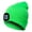 Fluorescent Green, variant on Yoyauz Unisex LED Beanie Hat with Light, Rechargeable LED Headlamp for Outdoor Activities, Knit Lighted Headlight Cap, Gifts for Men Dad Husband Women Mom Wife Teens Handyman Presents