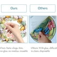 thumbnail image 4 of 4Pcs 6.3 Inch Coral Window Clings Decoration Underwater Seaweed Starfish Seashell Removable Static Sliding Door Glass Window Decals Alert Sticker for Stop Birds Strikes Home Decor 1set, 4 of 9