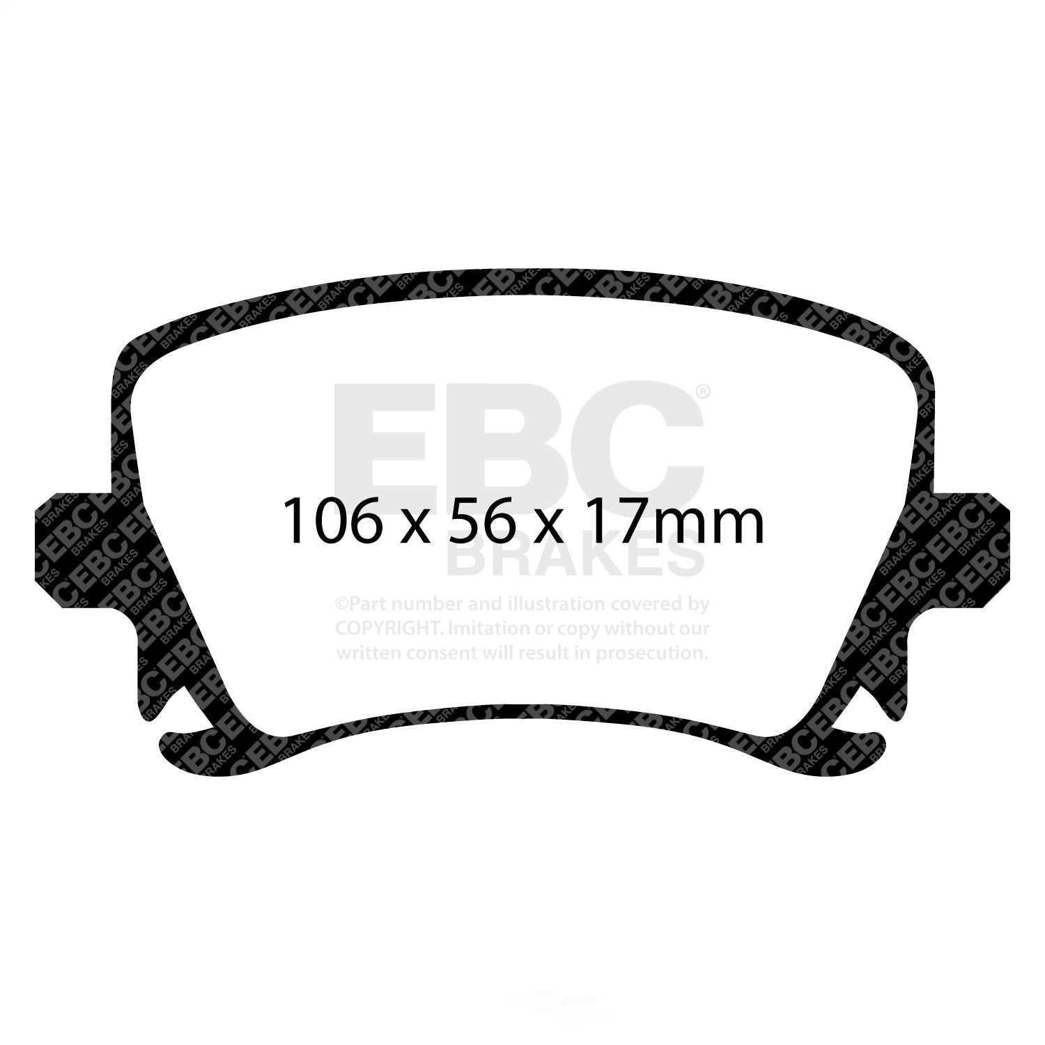 UD1108/ EBC OE Brake Pads