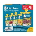 thumbnail image 1 of Alimento para niños Gerber a partir de los 12 meses varios sabores 5 pzas, 1 of 5
