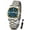 769 Gold & Blue, variant on Women's Date Analog Quartz Luxury Wrist Watch, Simple Blue Round Dial, Stainless Steel Band
