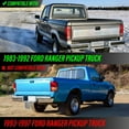 thumbnail image 3 of 1983-1992 Ford Ranger Pickup Truck & 1984-1990 Bronco II Small SUV Dark Red Smoked Lens Tail Lights - Unique Style Racing, 3 of 11
