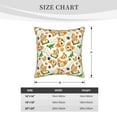 thumbnail image 2 of KLL Cute Puppy Decorative Throw Pillow Covers Velvet Soft for Couch Sofa Bedroom Living Room Outdoor (No pillow core)- 20"x20", 2 of 5