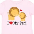 thumbnail image 4 of Inktastic I Love My Papi Childs Boys or Girls Toddler T-Shirt, 4 of 5