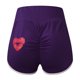 thumbnail image 5 of Gibobby Shorts Gym Mujer Leggings Pantalones Pantalones cortos Correr Moda Mujer Amor Atlético Gimnasio Elasic Yoga Deportes Pantalones de yoga(Morado, M), 5 of 5