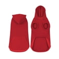 thumbnail image 2 of YYDENG Soft Polyester Dog Hooded Sweater, Warm Leg‑Less Pullover Knit Coat, Cold‑Weather Outfit Indoor Outdoor Cold‑Weather Apparel for Medium and Large Size Dogs, 2 of 8