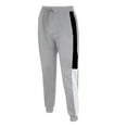 thumbnail image 4 of Men's Casual Sweatpants Sports Pants Fashionable Edge Splicing Sports Pants Men's Elastic Waist Sweatpants Pants, 4 of 8