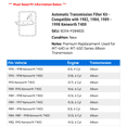 thumbnail image 2 of Automatic Transmission Filter Kit - Compatible with 1982, 1984, 1989 - 1998 Kenworth T400 1990 1991 1992 1993 1994 1995 1996 1997, 2 of 2