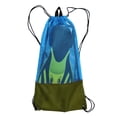 thumbnail image 3 of Snorkeling Mesh Gear Cierre De Cordón, Correa Para El Hombro Para Buceo Natación Viaje Playa Equipo Deportivo L Zulema Bolsa de malla con cordón, 3 of 8