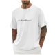 thumbnail image 5 of Camisas de Manga Larga para Hombres Imprimir Casual Cuello Redondo Blusa de Manga Corta, Camisas de Lino para Hombres, 5 of 8