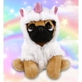 thumbnail image 5 of DolliBu Pug Unicorn Plush Stuffed Animal Toy - Super Soft Dogcorn Dress Up with Removable Plush Unicorn Outfit, Cute Fantasy Wildlife Gift - 9 Inch, 5 of 8
