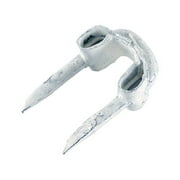 GE Insulated Wire Staples, White