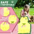 thumbnail image 4 of GASTROPOD Dog Dresses for Small Dogs Girl,Cotton Printed Everyday Dress Pet Clothes,Cute and Playful with Plaid Dog Clothes,Yellow,L, 4 of 7