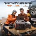 thumbnail image 6 of Jackery Portable Power Station Explorer 300 New , 292Wh Backup Lithium Battery, 300W Continuous,Solar Generator for Outdoors Camping Travel Hunting Blackout, 6 of 6