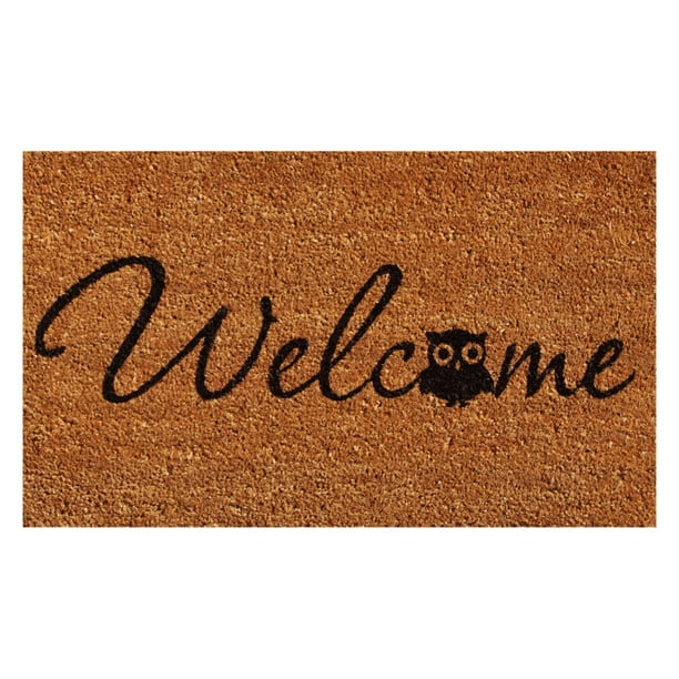 Calloway Mills Barn Owl Outdoor Doormat 2' x 3'