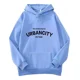 thumbnail image 1 of Moda Letra Impresa Sudadera Deportiva Jersey Multicolor, 1 of 7