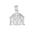 thumbnail image 2 of 925 Sterling Silver Necklace w/ RN (Registered Nurse) Pendant Charm, 2 of 4