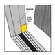 thumbnail image 5 of Sello de esquina para puertas M-D Building Products, 5 x 4 cm, vinilo negro, 5 of 5