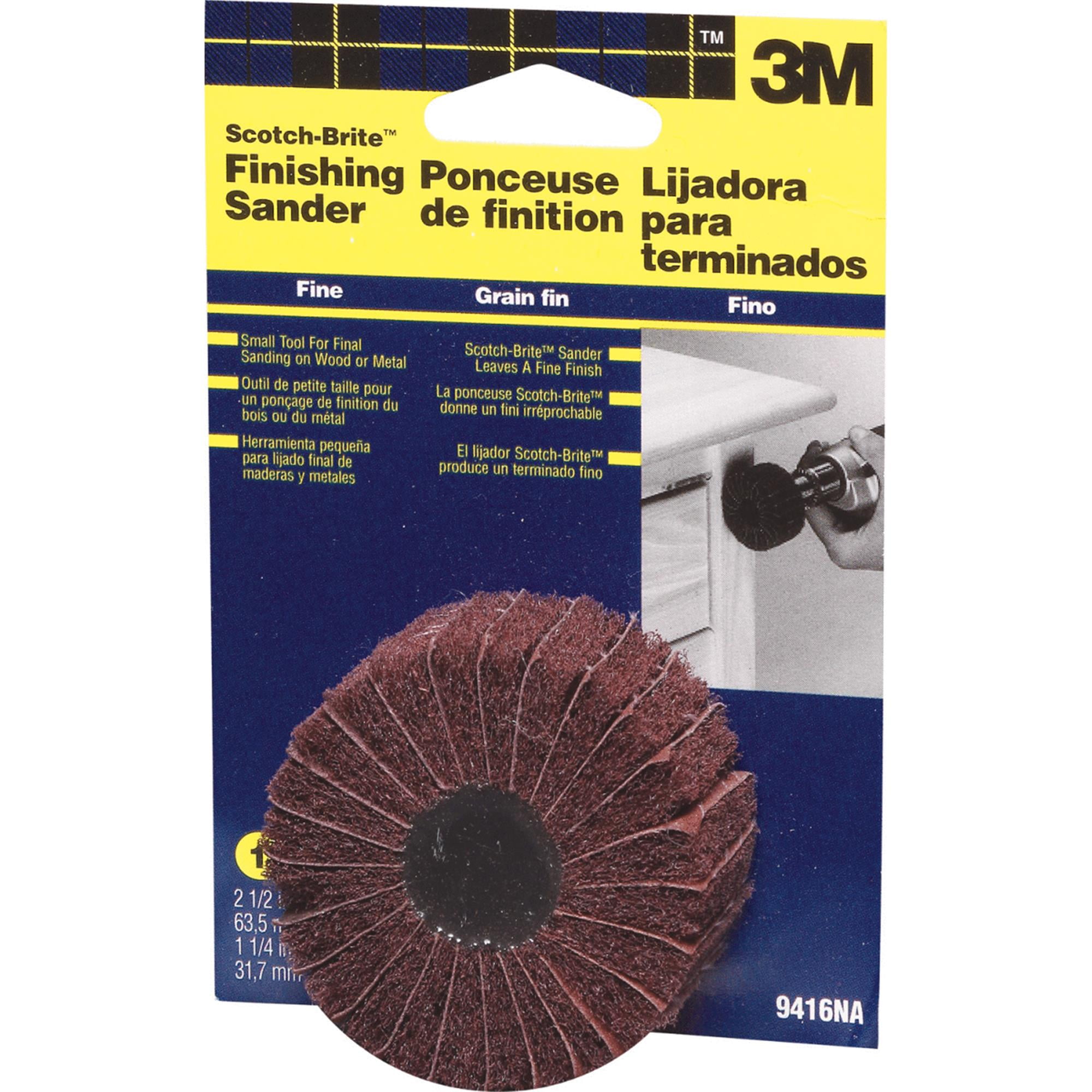 3M 9416 ScotchBrite Fine Finish Sanding Wheel