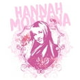 thumbnail image 2 of Womens Hannah Montana Pink Emblem Star T Shirt, 2 of 4