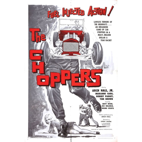 Choppers The Poster 24inx36in Art Poster 24x36 Unframed, Age: Adults, Rectangle Z Posters