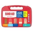 thumbnail image 1 of Band-aid Adhesive Bandages Assorted Sizes Pack, 220-count with Case, 1 of 1