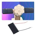 thumbnail image 4 of High Efficiency Solar Panel 5V 60mA 68x36mm Easy Carry & High Effective for Outdoor Charging Solar Energy Conversion, 4 of 8