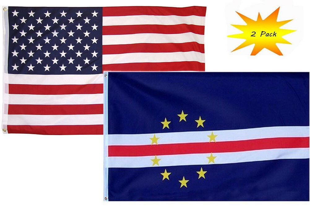 3x5 Cape Verde Verdian National Flag 3'x5' Banner Brass Grommets fade resistant 