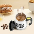 thumbnail image 5 of CHO Automatic Stirring Mug(pink), Automatic Stirring Stainless Steel Coffee Mug, 5 of 5