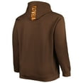 thumbnail image 3 of Men's Brown Cleveland Browns Big & Tall Logo Pullover Hoodie, 3 of 3