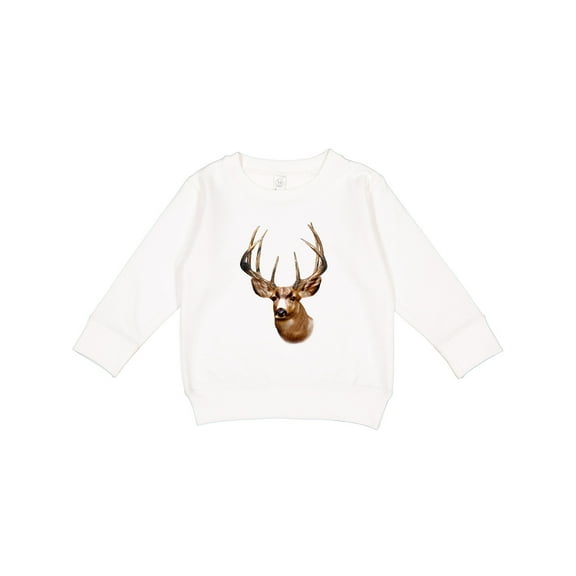 Inktastic Deer Head Hunter Toddler Sweatshirt