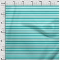 thumbnail image 2 of oneOone Tissu Popeline de Coton Rayures Horizontales Tissu Décoratif Imprimé BTY 42 Pouces de Large, 2 of 4