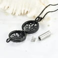 thumbnail image 4 of Tree of Life Urn Necklaces for Ashes Stainless Steel Tree of Life Cremation Jewelry for Ashes Memory Jewelry for Women Men for Loved One, 4 of 6