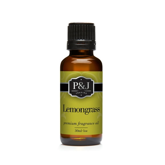 P&J Trading Lemongrass Fragrance Oil - Premium Grade Scented Oil - 30ml