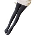 thumbnail image 2 of Jumpingount Mallas cálidas para mujer, pantimedias gruesas con forro de terciopelo elástico para otoño e invierno, pantalones sexis adelgazantes para Medias Negro Sólido Tipo 1 Jumpingount AP013238-08, 2 of 6